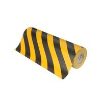 3M Safety-Walk Slip-Resistant General Purpose Tapes and Treads 613, Black/Yellow Stripe, 609.6 mm x 18.3 m| 1/case | for light to heavy shoe-traffic areas