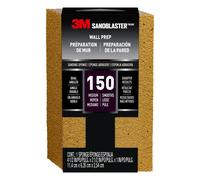 3M SandBlaster Dual Angle Bare Surfaces Sanding Sponge 150 Grit For Wet Or Dry Use Professional-Grade Foam Keeps Its Shape For Lasting Use Premium