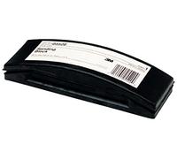 3M Sanding Block, Rubber, 05520, 2-3/4 in x 8 in, Black