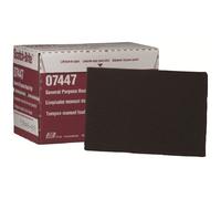 3M Scotch-Brite 7447 General Purpose Hand Pads, Very Fine Grade, 6” x 9” Maroon Abrasive Pads (Aluminum Oxide, Pack of 20)