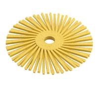 3M Scotch-Brite Ceramic RB-ZB Radial Bristle Brush - 80 Grade - 3/8 in Center Hole - 3 in OD & 20000 Max RPM - 24280 [PRICE is per DISC]