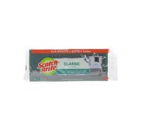 3M Scotch-Brite Classic Scrub Sponge 4+4 Combo Pack - 8 Pack, Durable Non-Scratch Cleaning Sponges for Kitchen and Household Use