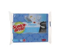 3M Scotch-Brite Fresh Non-Scratch Scrub Sponge (2 Pack) | Durable Cleaning Pads for Kitchen & Household | Ideal for Tough Stains Without Scratching