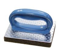 3M Scotch-Brite Professional Griddle Pad Holder Kit, 4 X 5.25, Blue/Steel, 1 Set