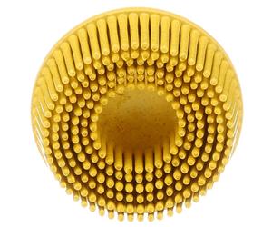 3M Scotch-Brite Roloc Bristle Disc 07525, 2 in x 5/8 Tapered MED