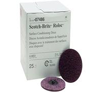 3M Scotch-Brite(TM) Roloc(TM) Surface Conditioning Disc, 3 Inch, Medium, 07486