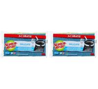 3M Scotch-Brite UU003643150 Universal Laminated Sponge, Blue, 3 Units (Pack of 2)