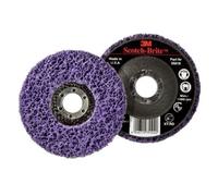 3M Scotch-Brite XT RD Clean & Strip Disc 115 mm x 22 mm Purple 05818 - VAT Reg