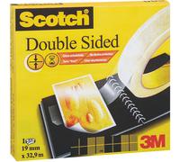 Scotch Double-Sided Tape, 1 Roll , 12 mm x 22.8 m - Clear Double Sided Sticky Tape, Strong, Long-Lasting, and Photo-Safe