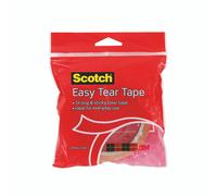 3M Scotch Easy Tear Clear Tape Roll