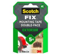 3M Scotch-Fix Exterior Red Mounting Tape (L)1.5M (W)19mm