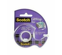 3M Scotch Gift wrap Tape, 19 mm x 16,5 m, guarantees strong seal