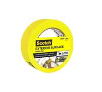 3M SCOTCH MASKING TAPE 36MM X 41MTR DIY CRAFT PAINTER EASY TEAR YELLOW