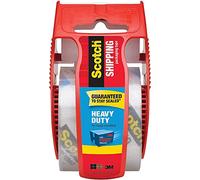 3M Scotch Packing Tape & Dispenser Heavy Duty 2 In. W X 800 In. L 2 Mm Clear