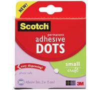 3M Scotch Permanent Adhesive Dots-Small Craft