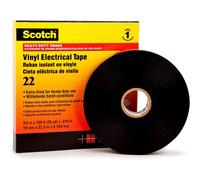 3M scotch vinyl electrical insulation tape, 38 mm x 33m, 0.25 mm, black (223833)
