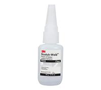 3M Scotch-Weld 25204 Plastic and Rubber Instant Adhesive PR40, 20 g Bottle, 0.676 fl. oz.