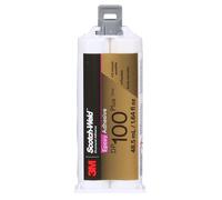 3M Scotch-Weld Epoxy Adhesive DP100 Plus, Clear, 48.5 mL Duo-Pak