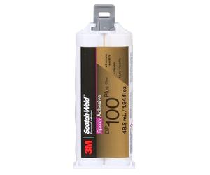 3M Scotch-Weld Epoxy Adhesive DP100 Plus, Clear, 48.5 mL Duo-Pak