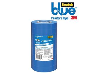 3M ScotchBlue 2090 Maskpaint Tower Masking Tape Sticky Tape 24mm x 50m 9 Rolls