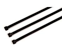 3M Scotchflex FS 100 AW-C Cable Connector, 2.5 mm x 100 mm, Black (100 Pack)