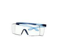 3M SecureFit 3700 Overspectacles, Blue Temples, Anti-Scratch+ (K), Clear Lens, SF3701ASP-BLU-EU