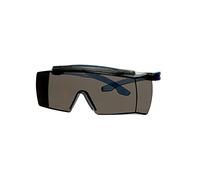 3M SecureFit 3700 Overspectacles, Blue Temples, Brow Guard, Scotchgard Anti-Fog (K&N), Grey Lens, SF3702XSGAF-BLU-EU