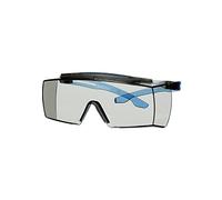 3M SecureFit 3700 Overspectacles, Blue Temples, Brow Guard, Scotchgard Anti-Fog (K&N), I/O Light Grey Lens, SF3707XSGAF-BLU-EU