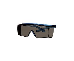 3M SecureFit 3700 Overspectacles, Blue Temples, Scotchgard Anti-Fog (K&N), Grey Lens, SF3702SGAF-BLU-EU