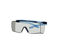 3M SecureFit 3700 Overspectacles, Blue Temples, Scotchgard Anti-Fog (K&N), Indoor/Outdoor Light Grey Lens, SF3707SGAF-BLU-EU