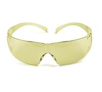 3M SecureFit Safety Glasses, Anti-Scratch / Anti-Fog, Amber Lens, SF203AS/AF-EU