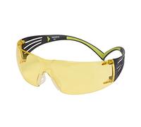 3M SecureFit Safety Glasses, Anti-Scratch / Anti-Fog, Amber Lens, SF403AS/AF-EU