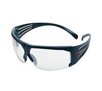 3M SecureFit Safety Glasses, Grey frame, Anti-Scratch, I/O Mirror Lens, SF610AS-EU