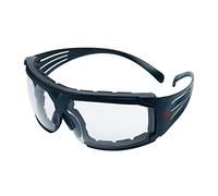 3M SecureFit Safety Glasses SF601SGAF/Fl-EU - Protective glasses with grey lens, Scotchgard anti-fog, anti-scratch, foam-lined frames and modern design - 1x SecureFit glasses