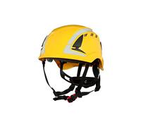 3M SecureFit X5000 Safety Helmet, Vented, Reflective, CE, Yellow, X5002V-CE