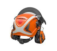 3M SecureFit X5500 Forestry Combination, X5500 Helmet, X4 Earmuffs, FH1 and 5J Mesh Faceshield, X5507VX4FH15J-CE