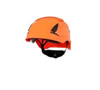 3M SecureFit X5500 Safety Helmet, Non-vented, CE, Orange, X5507NVE-CE