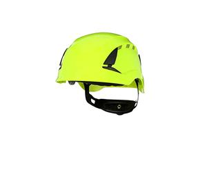3M SecureFit X5500 Safety Helmet, Vented, CE, Hi-Viz Green, X5514V-CE