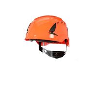 3M SecureFit X5500 Safety Helmet, Vented, CE, Orange, X5507V-CE