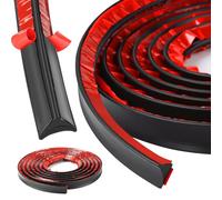3m Self-Adhesive Silicone Bath Seal Strip, Waterproof Shower Water-Barrier | Flexible edging seal strip for bathtub, kitchen countertop, wet-room and floor threshold