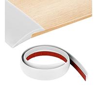 3M Self-Adhesive Transition Strip, Carpet Edge Strip, Transition Profile, Door Threshold Strips Edging Trim Strip Laminate Door Strip Floor Strip <5mm Threshold Strip (White(Slope<5mm))