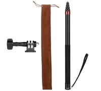 3m Selfie Stick 110in/9.8ft Long Invisible Carbon Fiber Selfie Stick Lightweight Extra Long Extension Pole for Insta360 ONE X5 X4 X 3 ONE X2 ONE R ONE RS X3 R X Action Camera (Red)