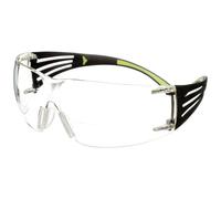 3M SecureFit Reader Safety Glasses, Anti-Scratch / Anti-Fog, clear +2.0 Lens, SF420AS/AF-EU