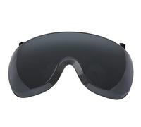 3M Short Visor for X5000 and X5500 Safety Helmet, Grey Anti-Fog Anti-Scratch Polycarbonate, X5-SV02-CE