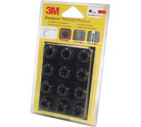 3M™ SJ 5009 MPBB Bumpon Black Polyurethane Rubber Foot 22.3M™m x 10.1mm - 12pc