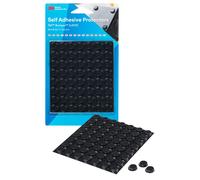 3M SJ5012BL Bumpon Black Polyurethane Rubber Foot 12.7mm x 3.5mm - 56pc