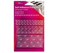 3 M Sj5300 BL Bumpon Elastic Buffers Mini Pack, black