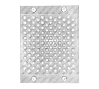 3M SJ6553 Bumpon Blister Pack Quiet Clear 0.433"""" Wide x Long 0.120""""