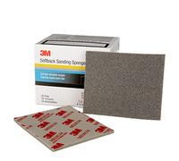 3M Softback Sanding Sponge 02606, 4 1/2 x 5 1/2 in, 20 Pack, Medium Grit, Fast Cutting