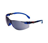 Solus 1000 Safety Glasses, Blue/Black frame, Scotchgard Anti-Fog / Anti-Scratch